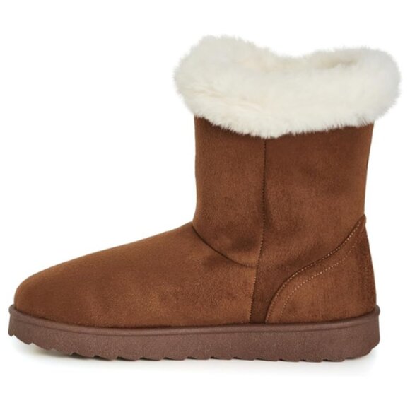 AVENUE Women's Cloudwalkers Wide Fit Hug Boot Reagan Wide Fit, BROWN - Picture 4 of 5